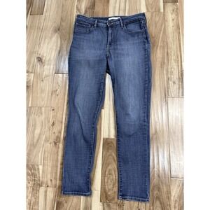 Levi's‎ 721 Jeans  Womens High Rise Skinny Dark Wash Strech 32